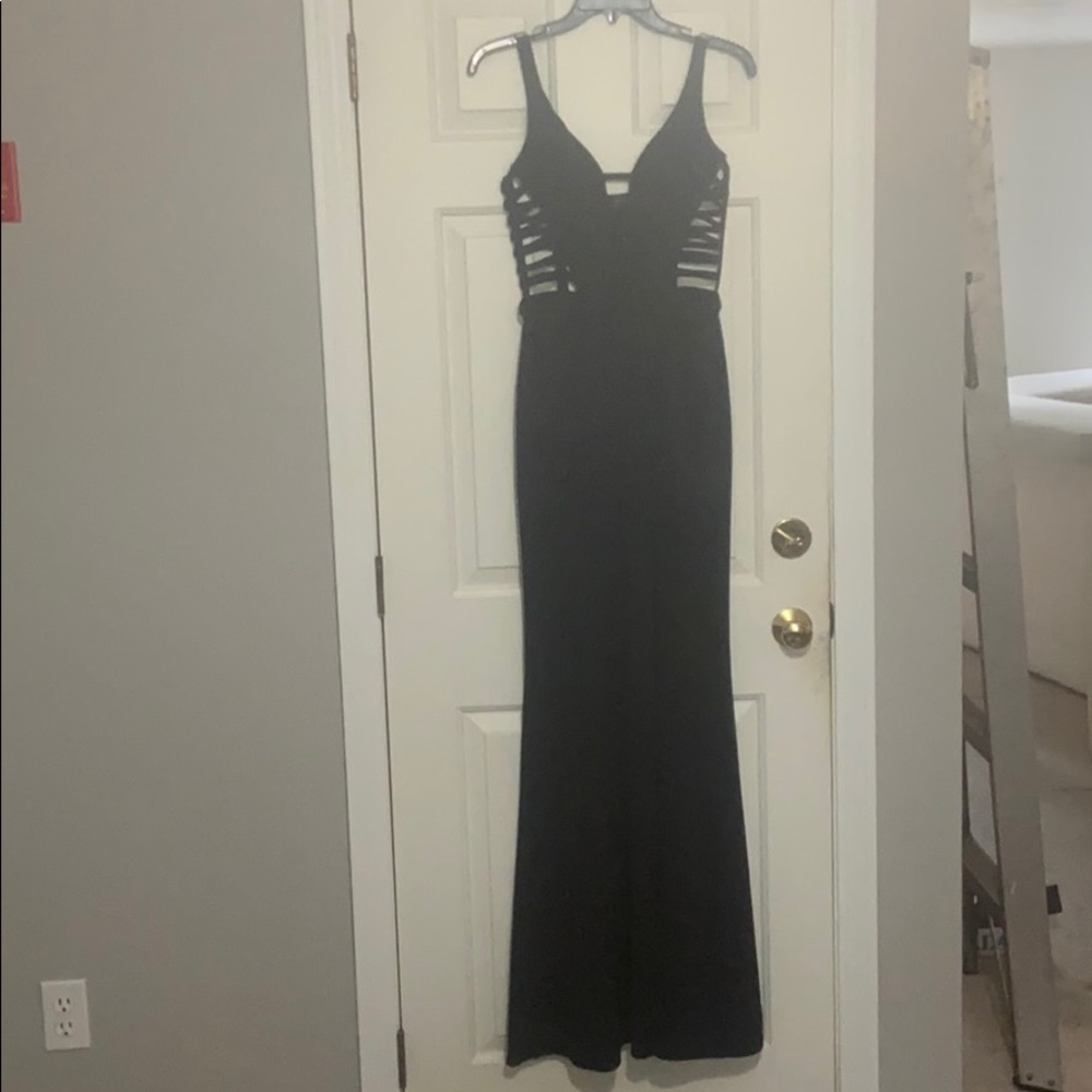 Black formal dress